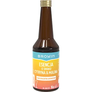 Sidruni-vaarika maitsega essents – 40 ml, 4 l jaoks