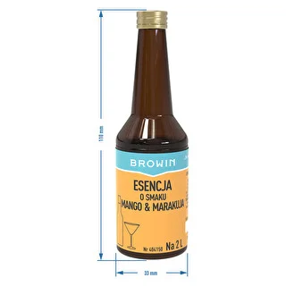 Mango ja passionivilja maitseline essents 2 l alkoholile – 40 ml – photo 7