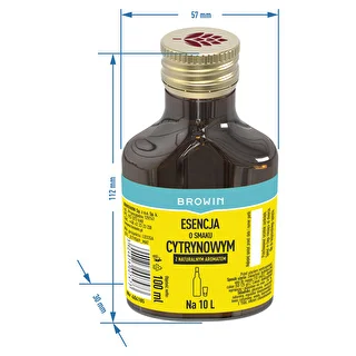 Sidrunimaitseline essents loodusliku aroomiga 10 L jaoks - 100 ml – photo 6