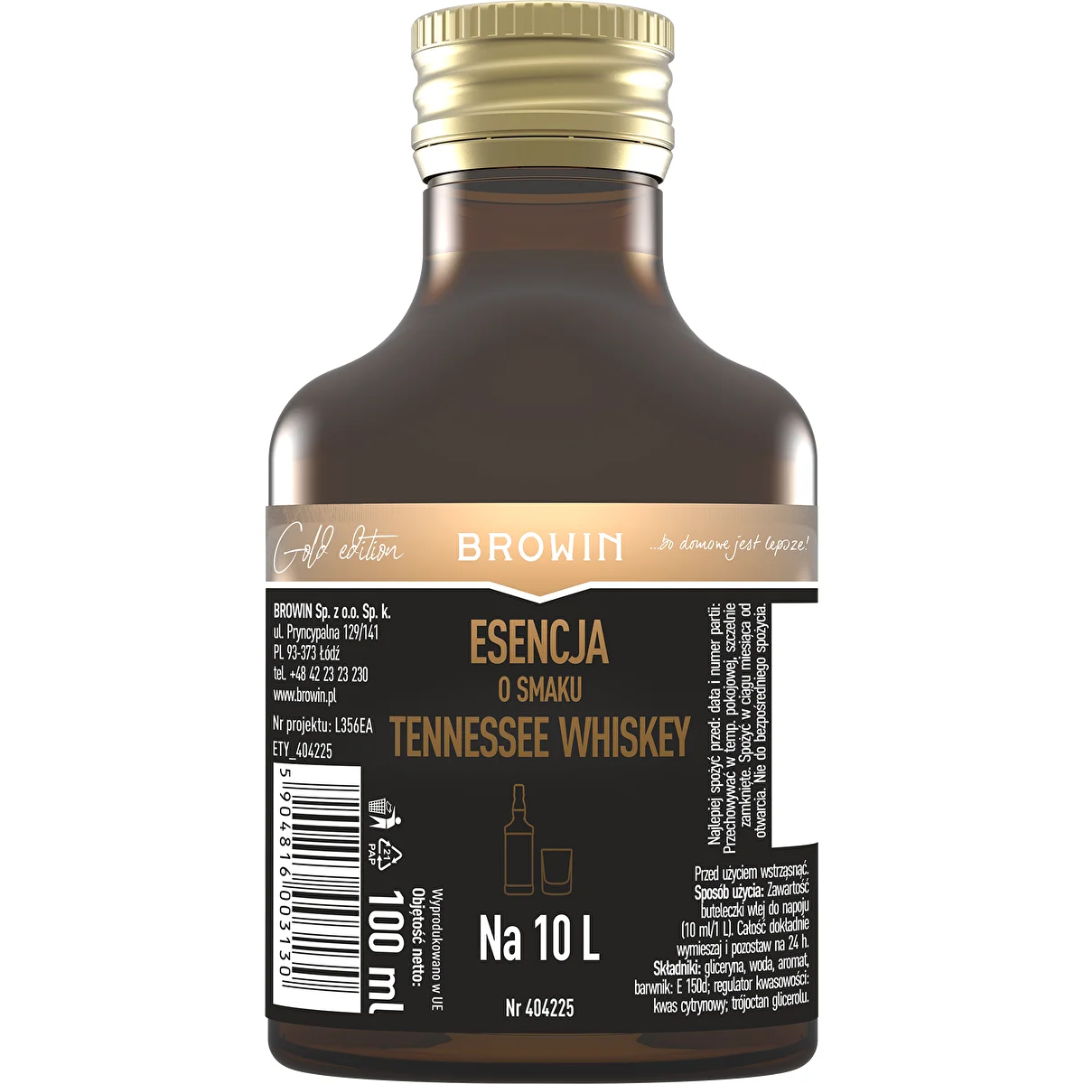 Tennessee viski maitseessents 10 L jaoks – 100 ml