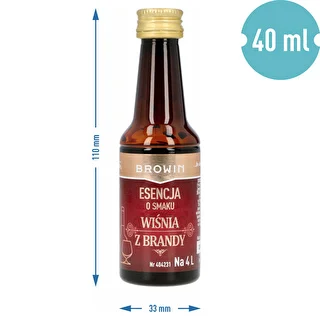 Kirsibrändi maitsega essents, 40 ml - 4 L jaoks – photo 6
