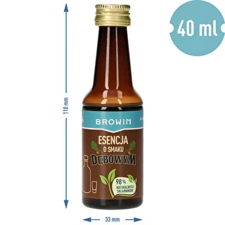 Tammemaitseline essents loodusliku aroomi ja ekstraktiga – 40 ml, 4 L jaoks – photo 8