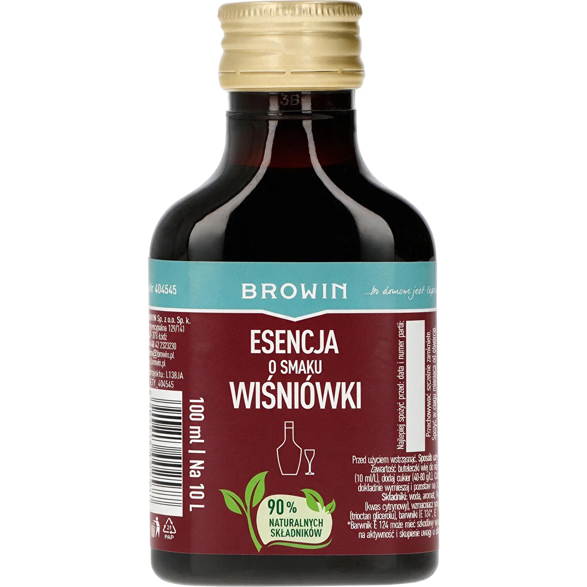 Kirsilikööri maitsega essents 10 L jaoks - 100 ml