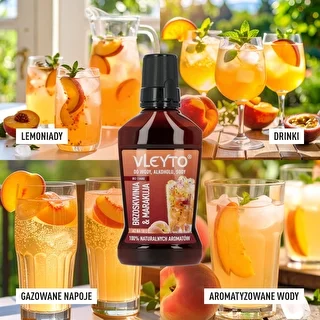 VLEYTO Virsik & Passionivili – maitseessents looduslike aroomidega, 250 ml – photo 7