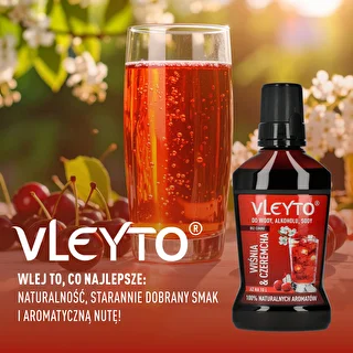 VLEYTO Hapukirss & Toomingas – maitseessents looduslike aroomidega, 250 ml – photo 6