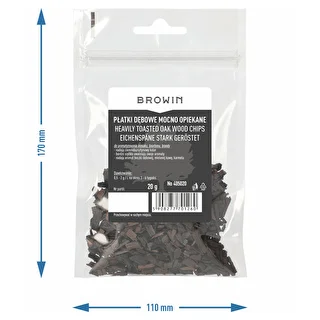 Tugevalt röstitud tammelaastud, 20 g – photo 7