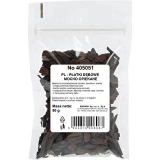 Tugeva röstiga tammelaastud alkohoolsete jookide aromatiseerimiseks (viski, bourbon, brändi, konjak, õlu), 50 g – photo 2