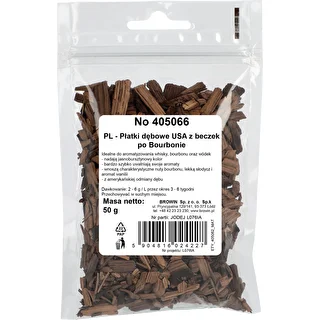 Ameerika tammelaastud, tugevalt röstitud, bourbonivaatidest, 50 g – photo 2