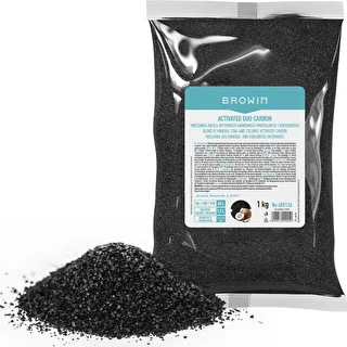 Activated Duo Carbon – kivisöe (mineraalne) ja kookospähkli aktiivsöe segu, 1 kg, kuni 60 L – photo 2
