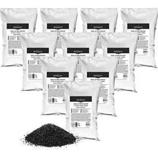 Kookospähkli aktiivsüsi 1 kg x 10 - komplekt
