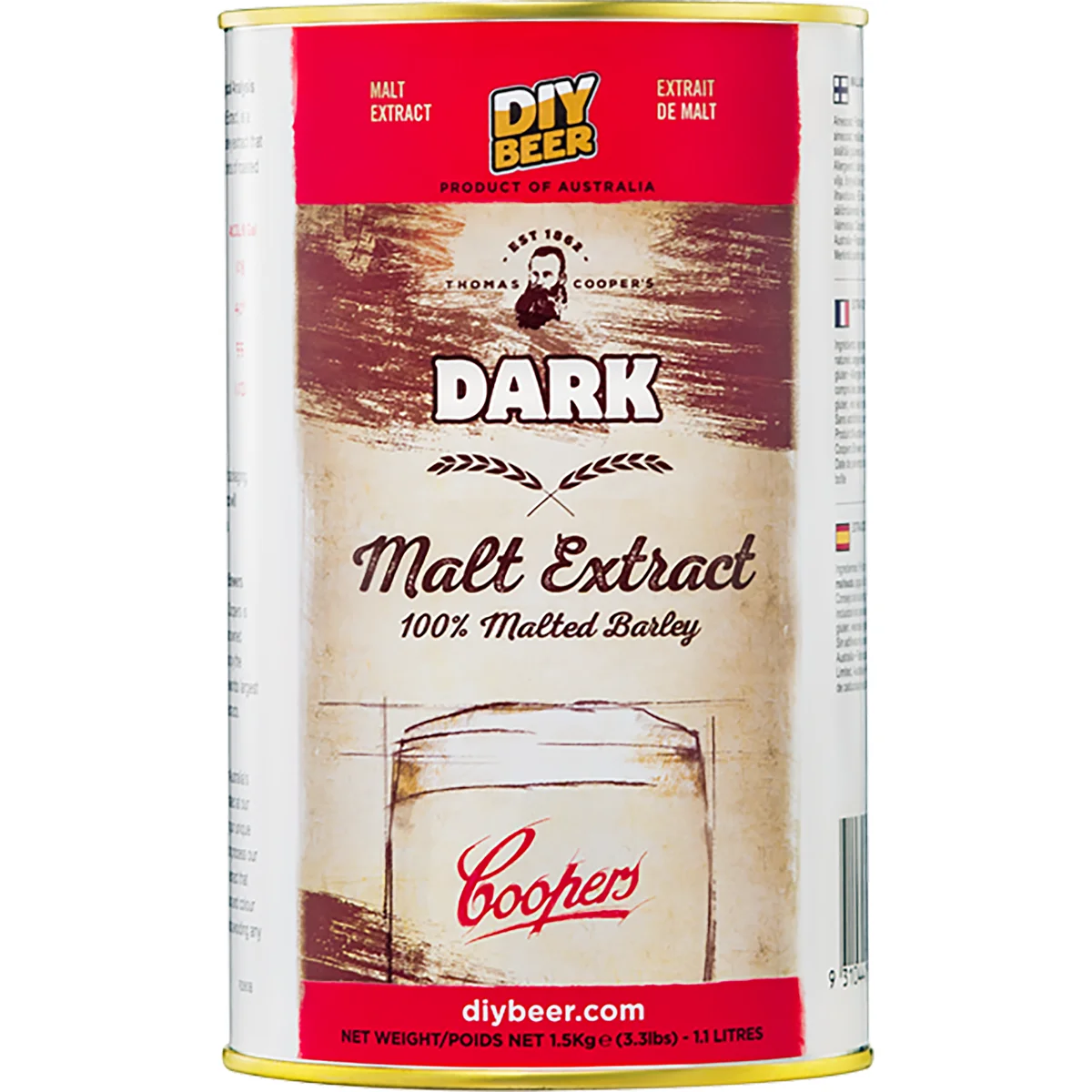 Tume linnaseekstrakt Coopers Dark