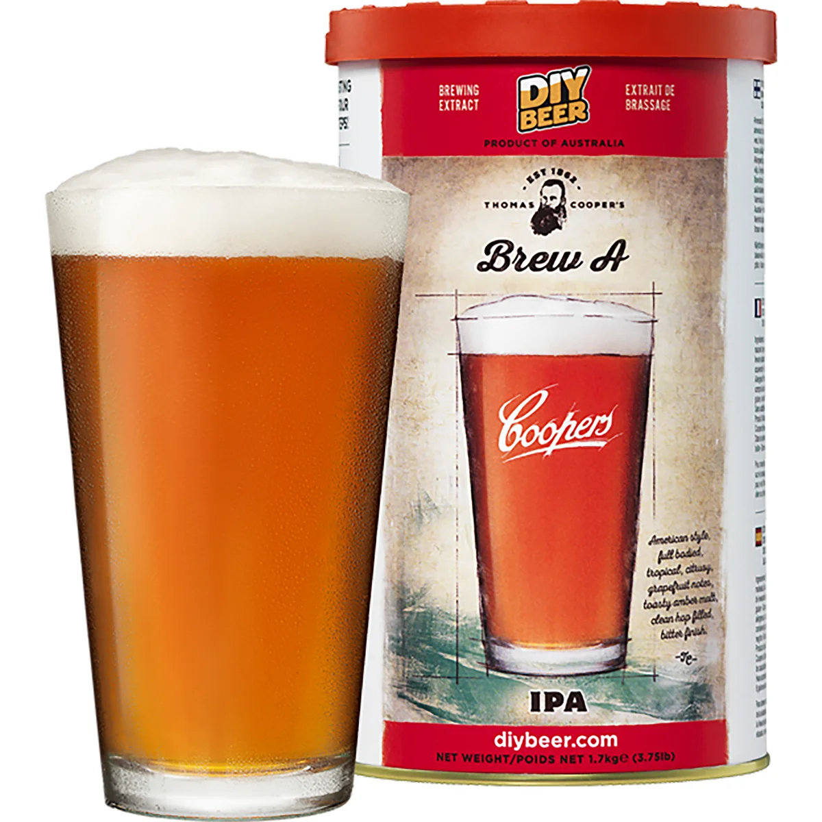 Õllekomplekt Coopers Brew A IPA
