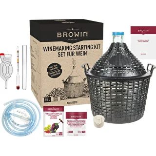 Veinivalmistuskomplekt 15 L klaasballooniga – photo 2