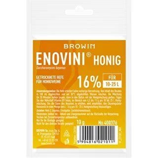 Kuiv veinipärm mõdule Enovini HONEY, 10 g