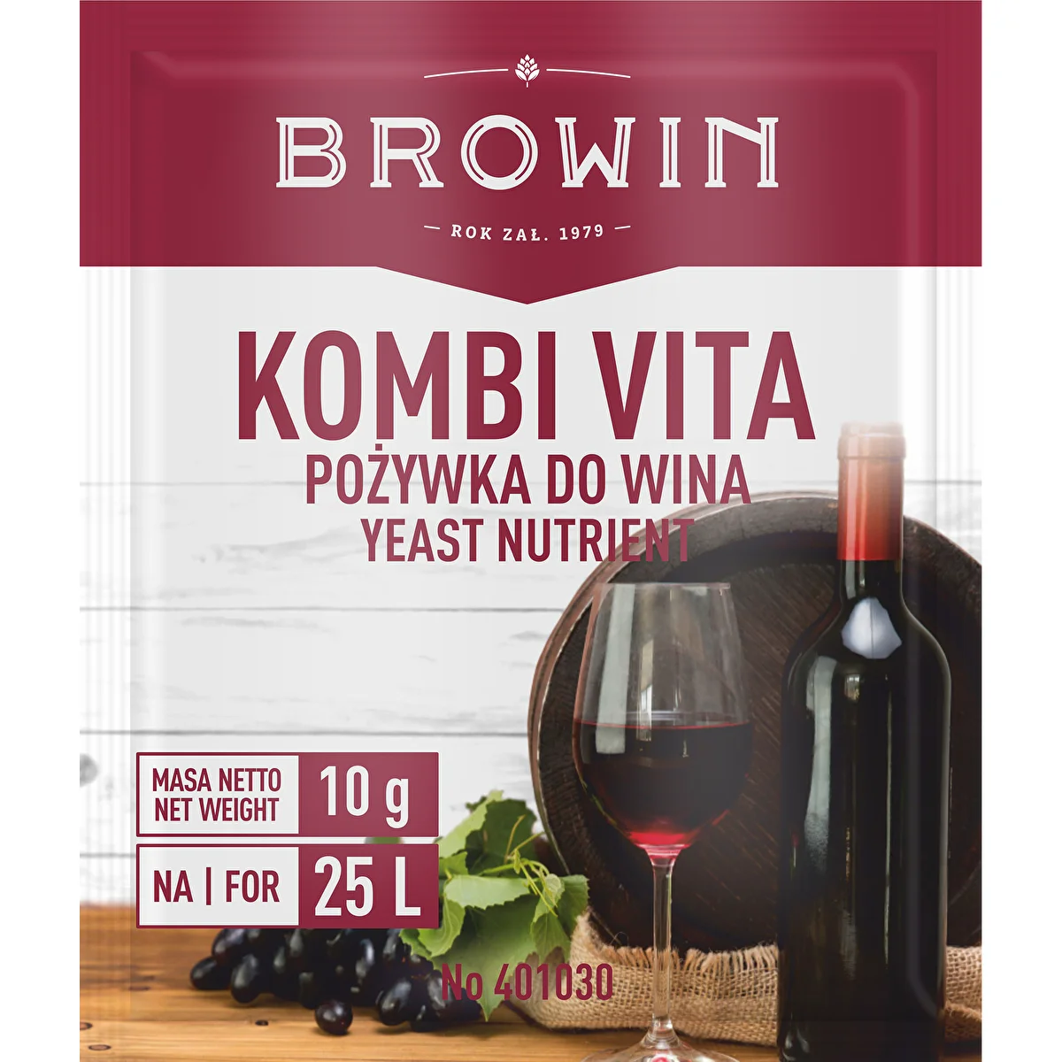 Pärmi toiteaine veinile Kombi Vita - 10g