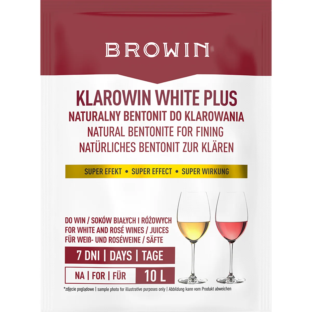Klarowin White Plus - selitusaine 8 g