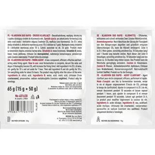 Klarowin Duo Rapid - kitosaan + kieselsol, 65 g – photo 2