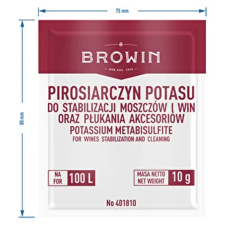 Kaalium metabisulfit 10 g – photo 3
