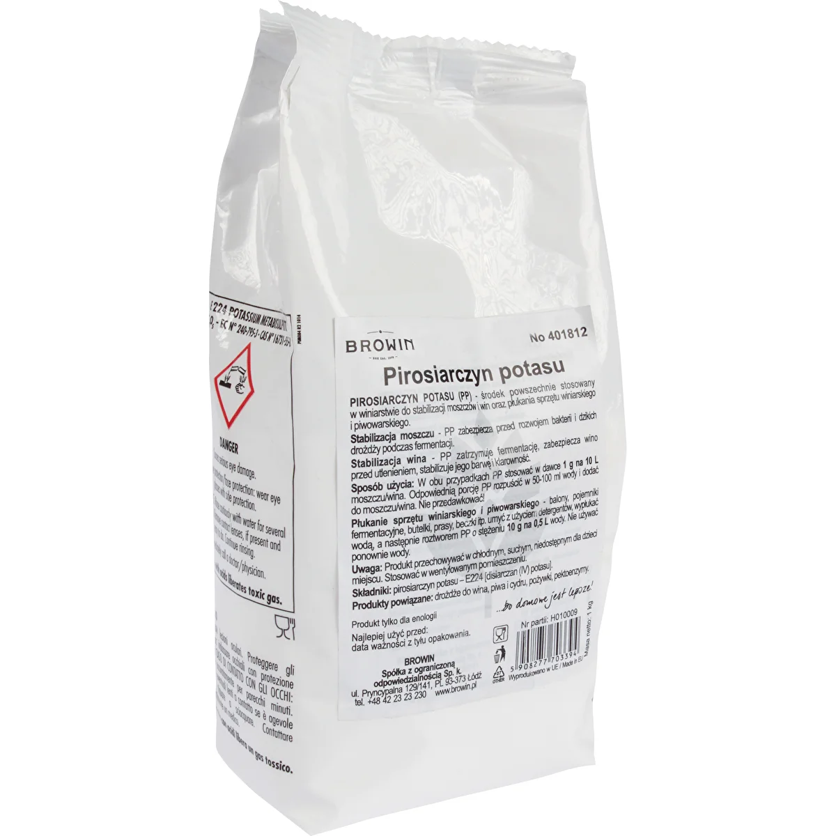 Kaaliumdisulfit 1 kg
