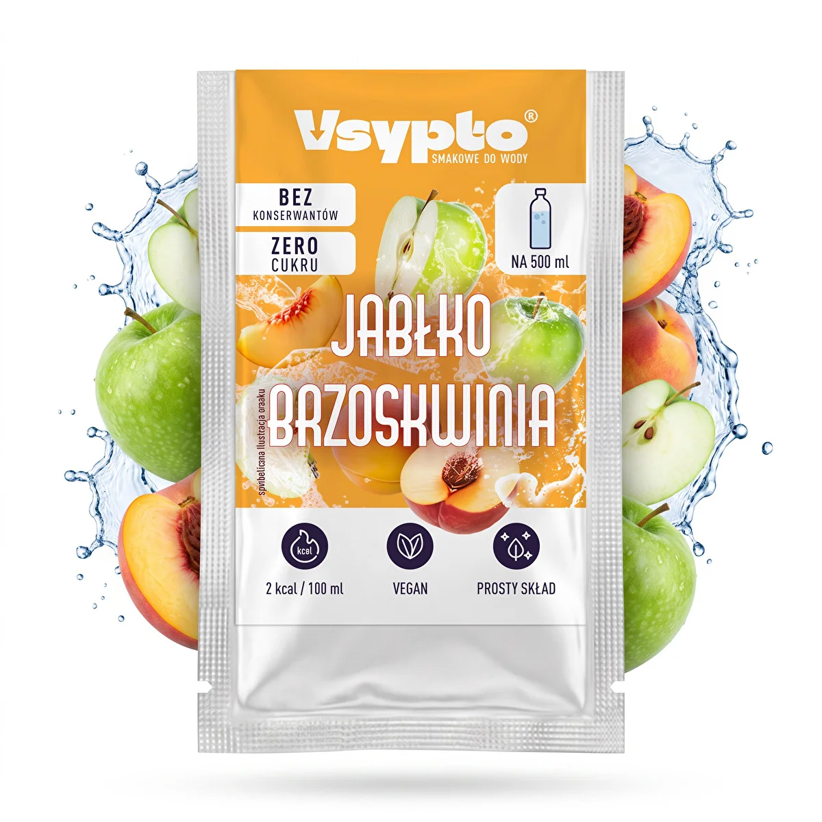 VSYPTO õuna-virsiku maitsega, 3 g
