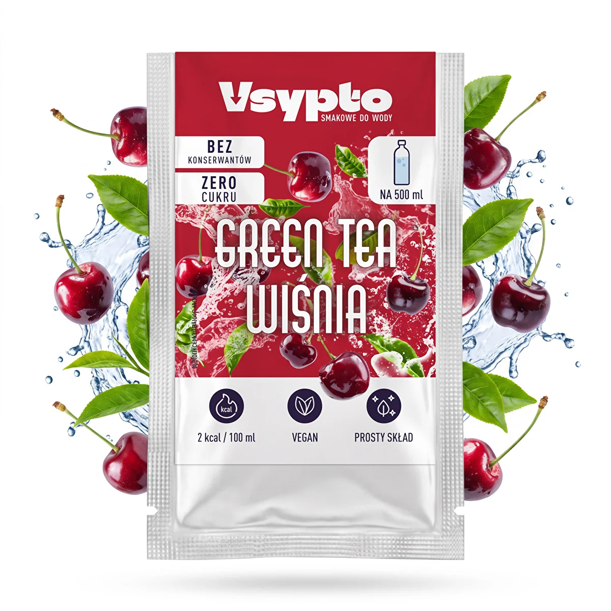 VSYPTO Green Tea Kirss, 3 g