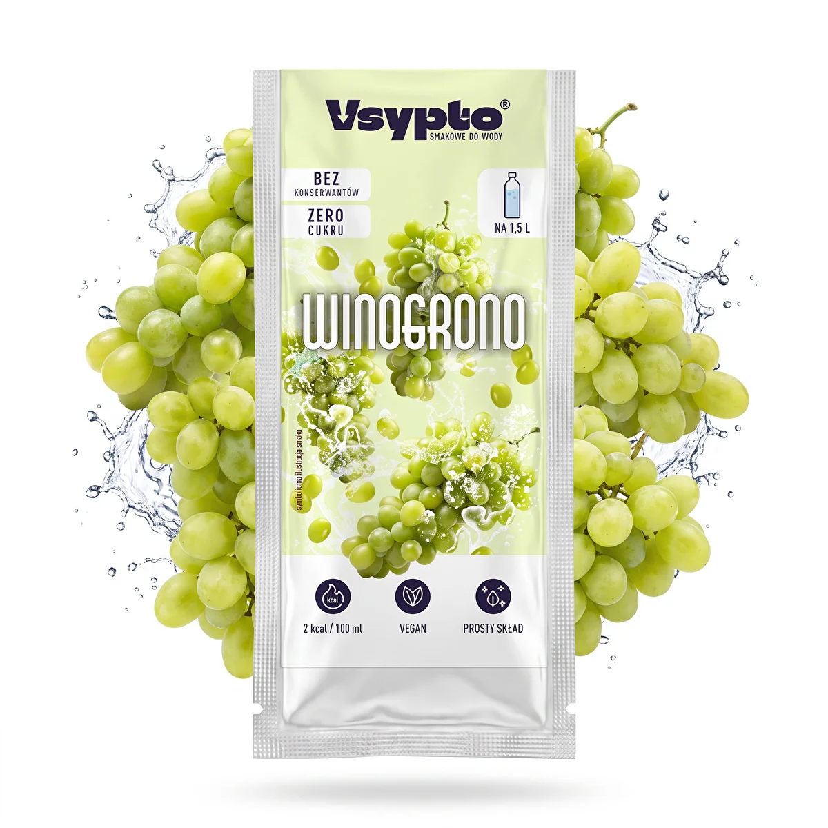 VSYPTO viinamarja maitsega, 9 g