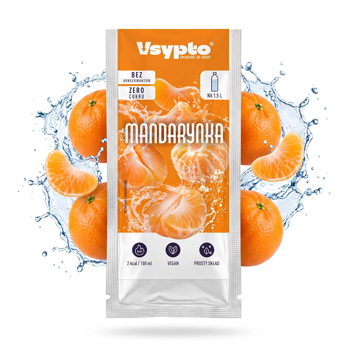 VSYPTO mandariinimaitsega, 9 g