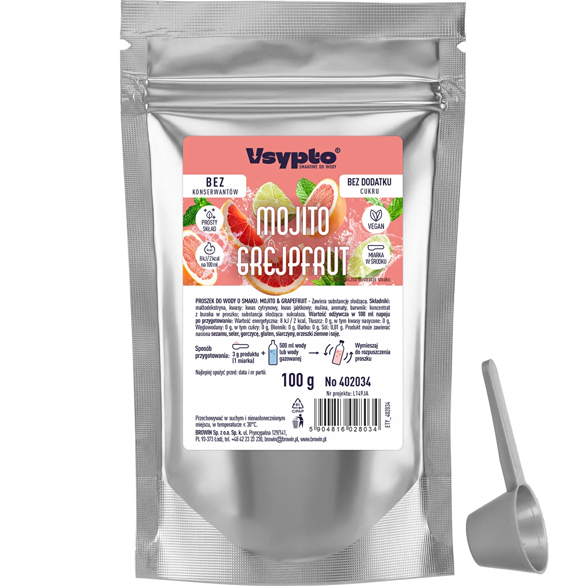 VSYPTO Mojito Greip, 100 g