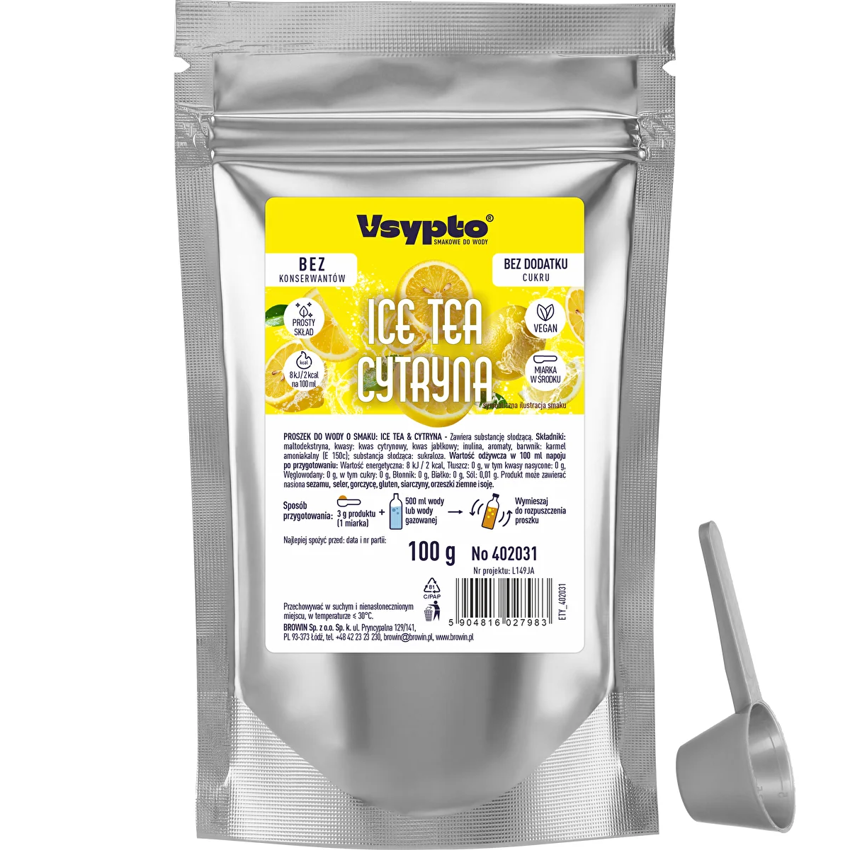 VSYPTO Ice Tea Sidrun, 100 g