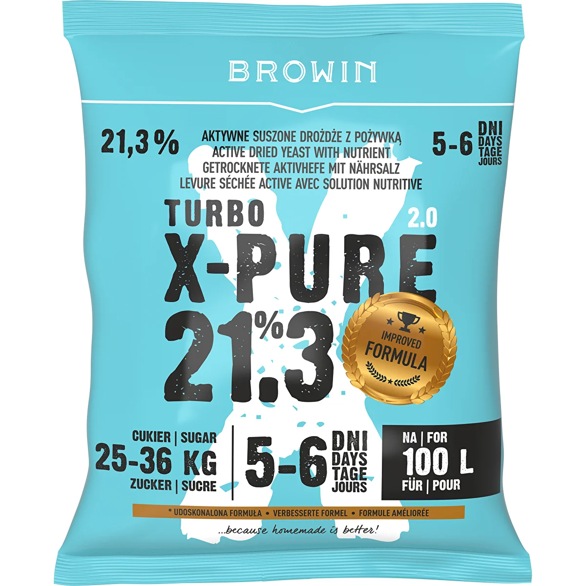 Turbopärm X-Pure 21,3%, 100L