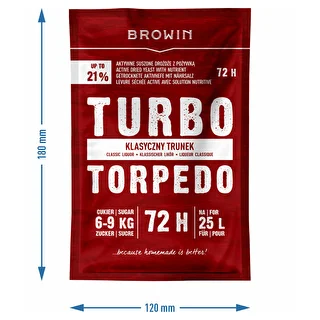 Destilleerimispärm Turbo Torpedo 72h 21% - 120 g – photo 5
