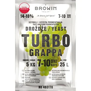 Piirituspärm Turbo Grappa 7-10 päeva – photo 1