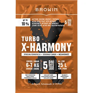 Turbo-pärm X-Harmony 18%, 25 L, 138 g
