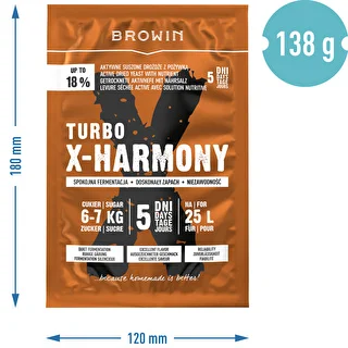 Turbo-pärm X-Harmony 18%, 25 L, 138 g – photo 6