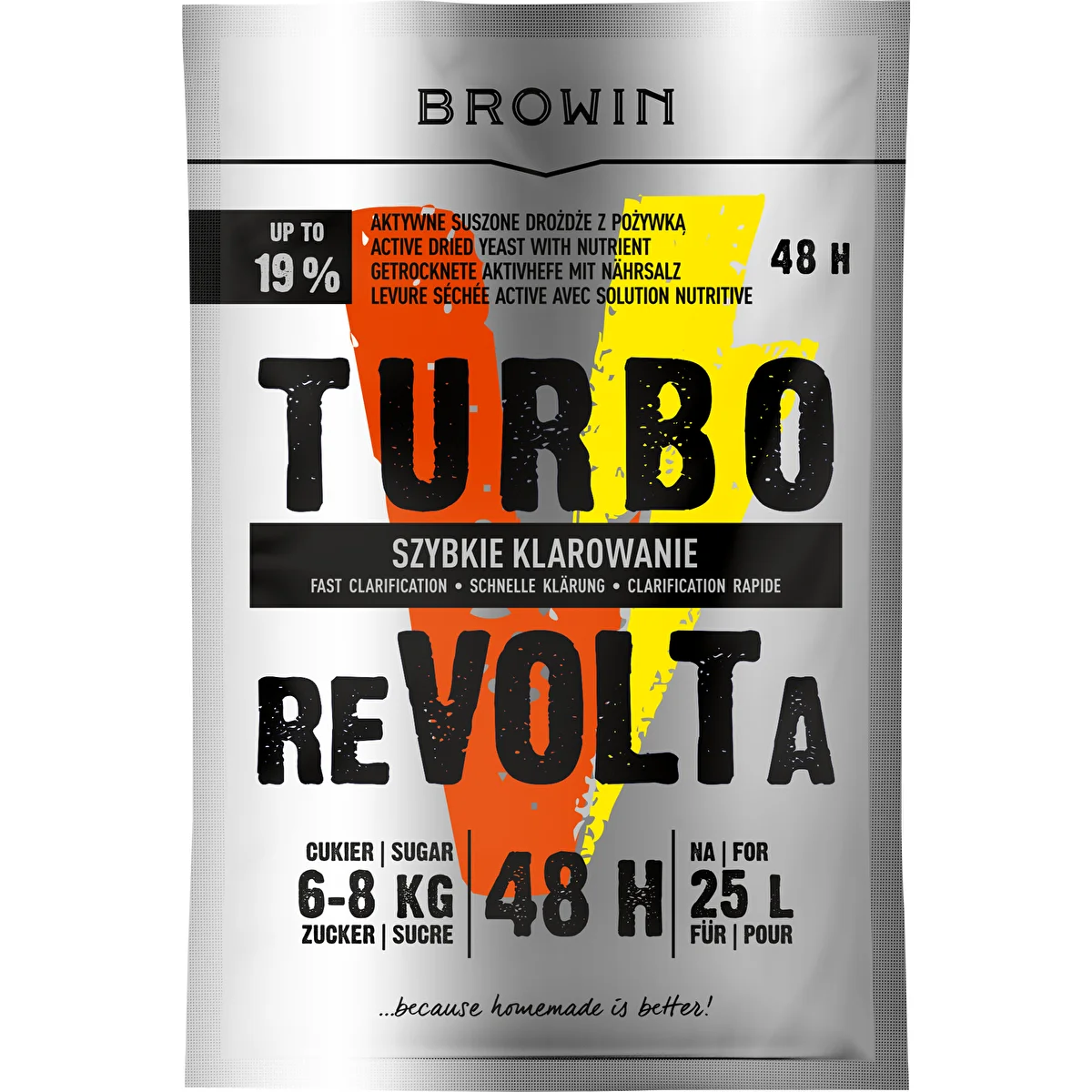 Piirituspärm Turbo reVOLTa 48h