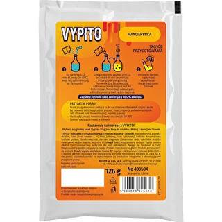 VYPITO 12%, 18 joogi jaoks mõeldud kotike - Mandariin, 126 g – photo 2