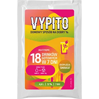 VYPITO 12%, kotike 18 kokteili jaoks – Multitropic, 126 g