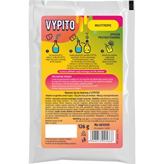 VYPITO 12%, kotike 18 kokteili jaoks – Multitropic, 126 g – photo 2