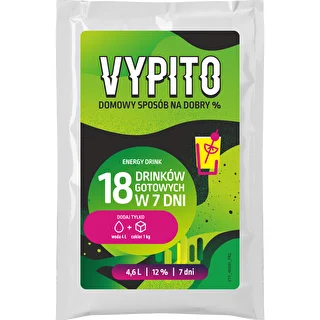 VYPITO 12%, kotike 18 kokteili jaoks - Energiajook, 126 g – photo 1
