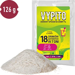 VYPITO 12%, kotike 18 drinki jaoks - Sidrun & laim, 126 g – photo 3