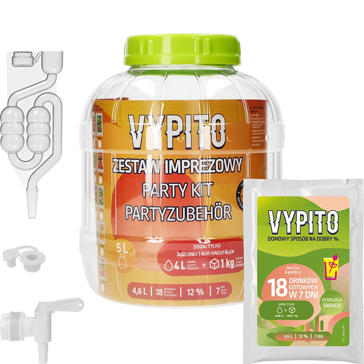 Peokomplekt - Vypito Matcha ja aprikoos