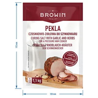 Nitriitsool Pekla, küüslaugu ja ürtidega, sinki keetmise vormi jaoks, 100 g – photo 5