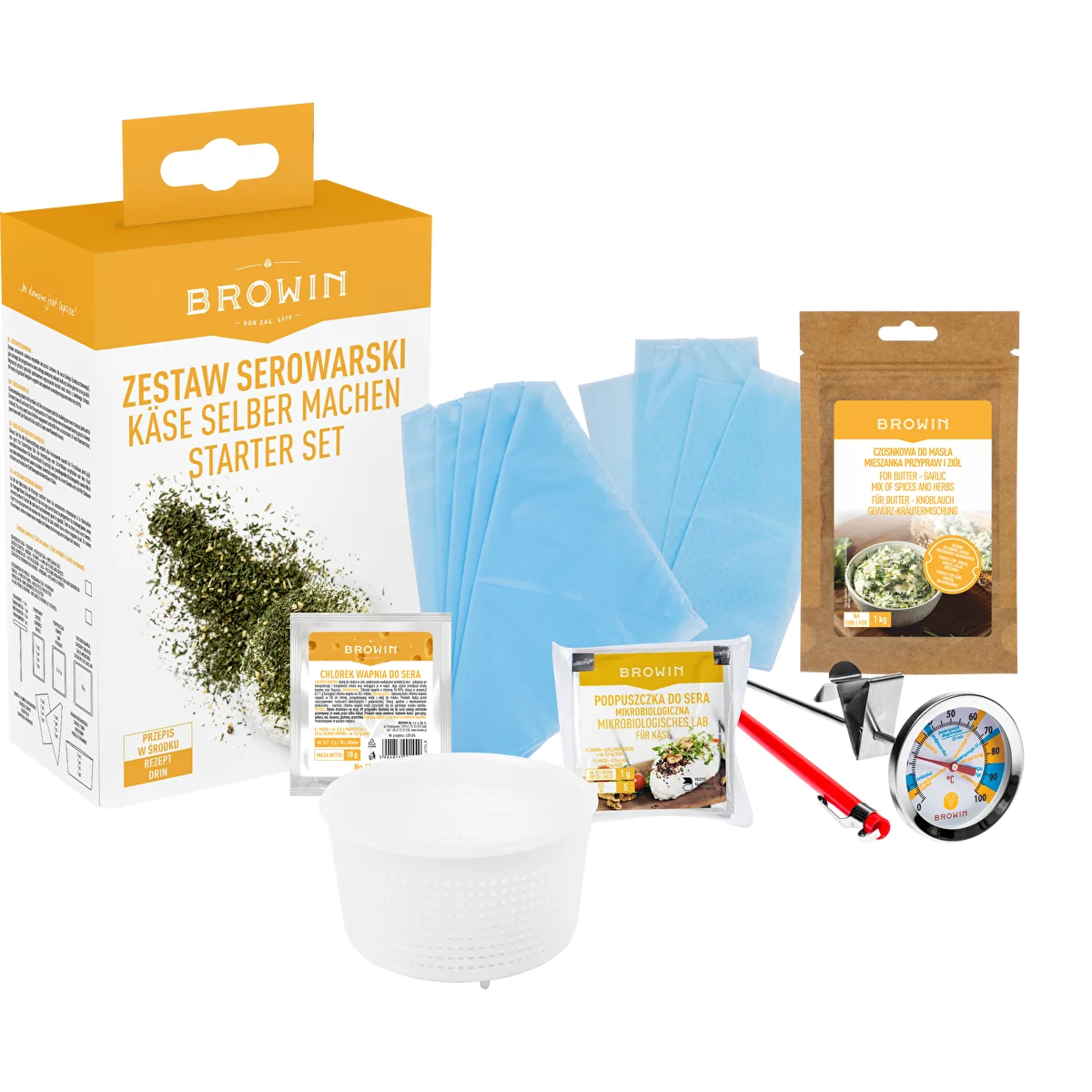 Juustutegemise komplekt - noor juustumeister