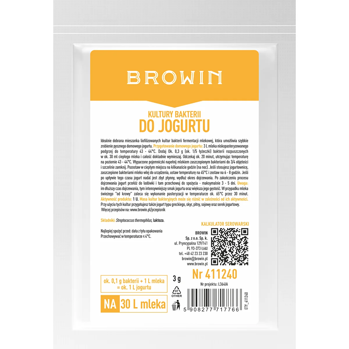 Jogurti bakterikultuurid