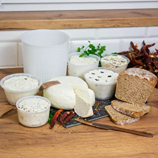 Ümmargune juustuvorm Ø 13 x 7 cm 500 g jaoks – photo 7