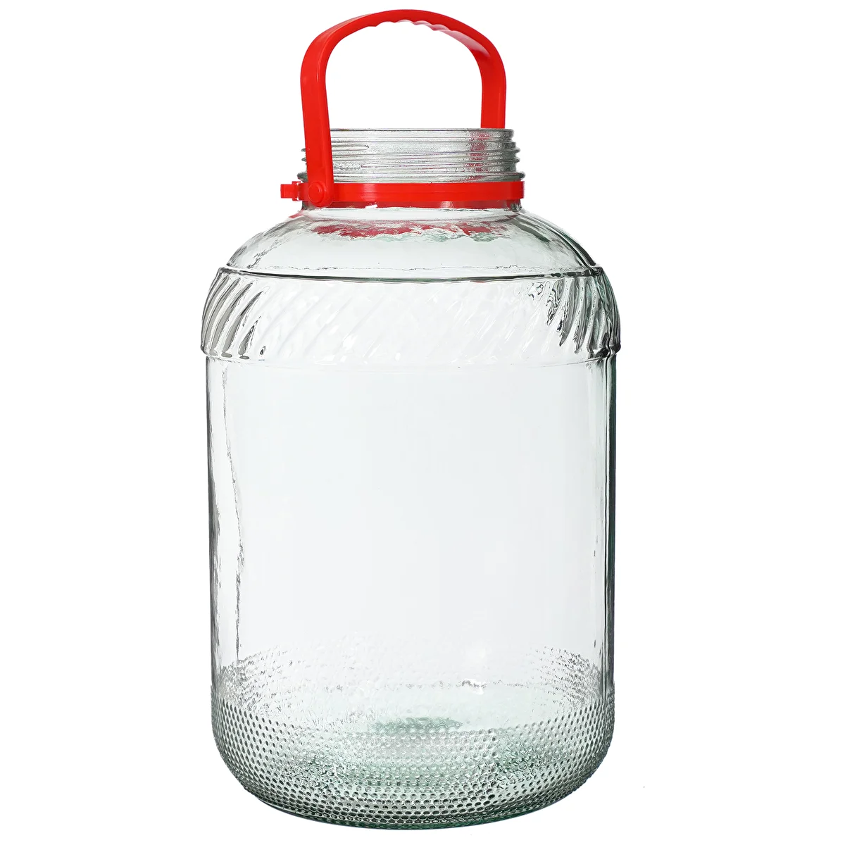 10 L purk plastikust kaanega