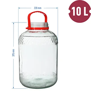 10 L purk plastikust kaanega – photo 6