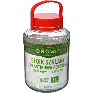 3 L purk plastikust kaanega – photo 3