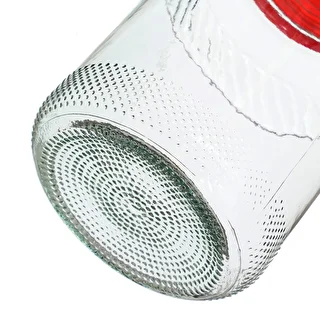5 L klaaspurk plastikust kaanega – photo 4