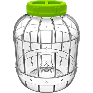Purunemiskindel, mitmeotstarbeline hapendamispurk + tangid, 5L – photo 2